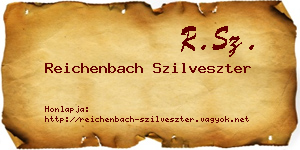 Reichenbach Szilveszter névjegykártya